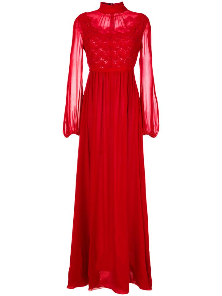 Giambattista Valli Romantic Embroidered Gown