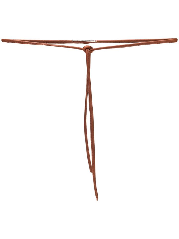 Humanoid Beamer Pecan Belt - Brown