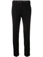 Karl Lagerfeld Plain Skinny Trousers - Black