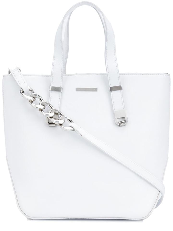 Thomas Wylde - Small Shopper Tote - Women - Calf Leather - One Size, White, Calf Leather