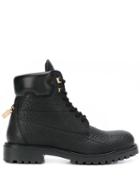 Buscemi Site Lace-up Ankle Boots - Black