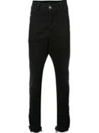 10sei0otto Frayed Hem Stretch Trousers