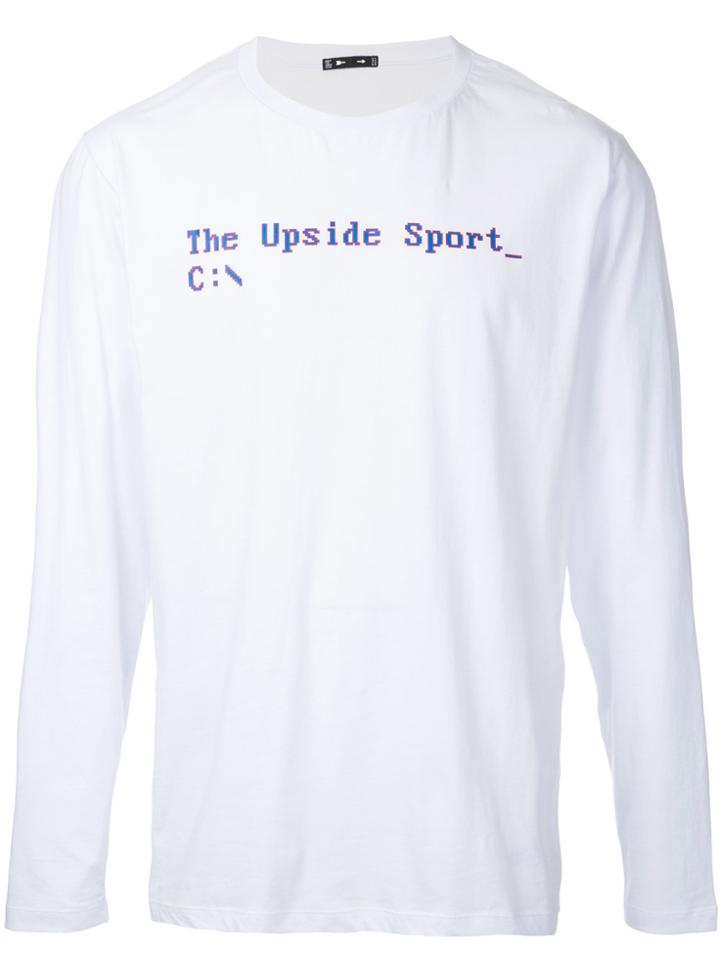 The Upside Printed Logo Sweatshirt - White