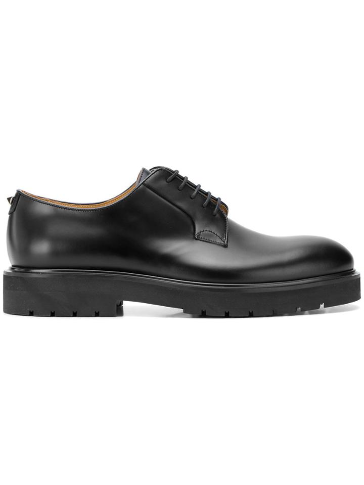 Valentino Chunky Derby Shoes - Black