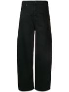 Mm6 Maison Margiela High Waisted Tailored Trousershigh - Black