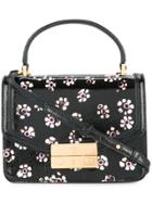 Tory Burch Floral-print Shoulder Bag - Black
