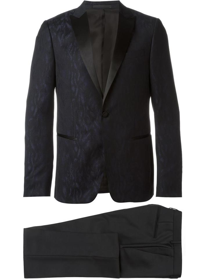 Z Zegna Notch Lapel One Button Suit