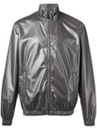 Emporio Armani - Iridescent Zip Jacket - Men - Polyester - L, Grey, Polyester