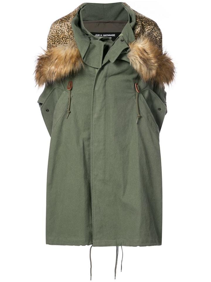 Junya Watanabe Oversized Parka Jacket - Green