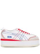 Gcds Mexico Flatform Sneakers - White