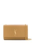 Saint Laurent Kate Shoulder Bag - Brown