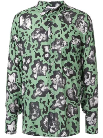 Magliano Photographic Print Shirt - Green