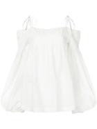 Wandering Off Shoulder Blouse - White