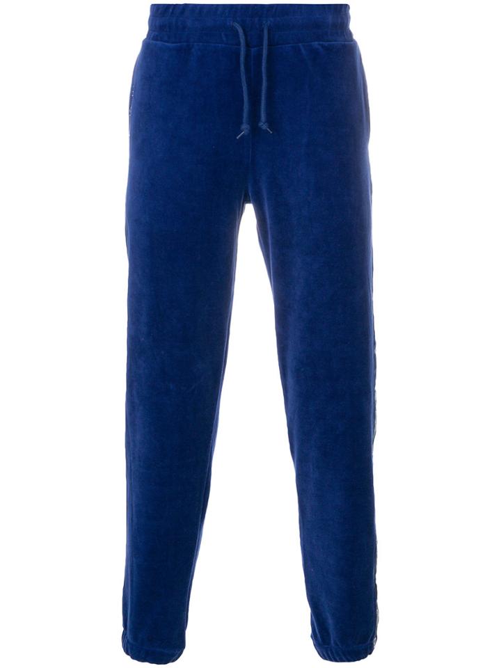 Sergio Tacchini Velvet Touch Track Pants - Blue