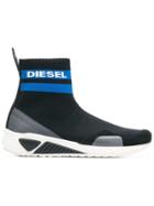 Diesel Sock Style Trainers - Black