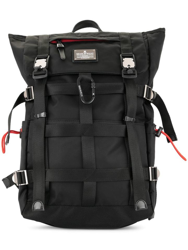 Makavelic Mesh Work Backpack - Black