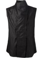 Julius Funnel Neck Sleeveless Shirt