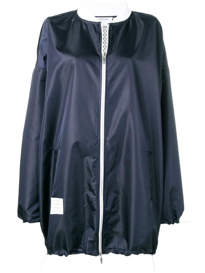 Thom Browne Flyweight Oversized Bomber - Blue