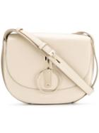 Nina Ricci Disc Buckle Rounded Shoulder Bag - Neutrals