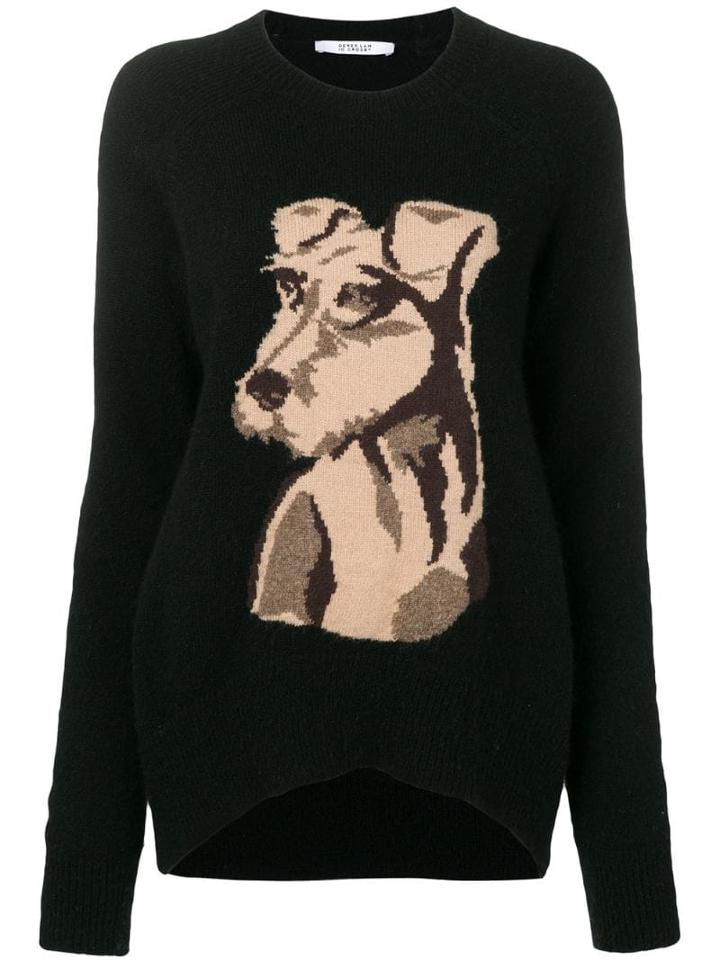Derek Lam 10 Crosby Roscoe Intarsia Sweater - Black