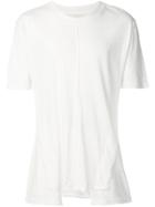 D.gnak Asymmetric Style T-shirt - White