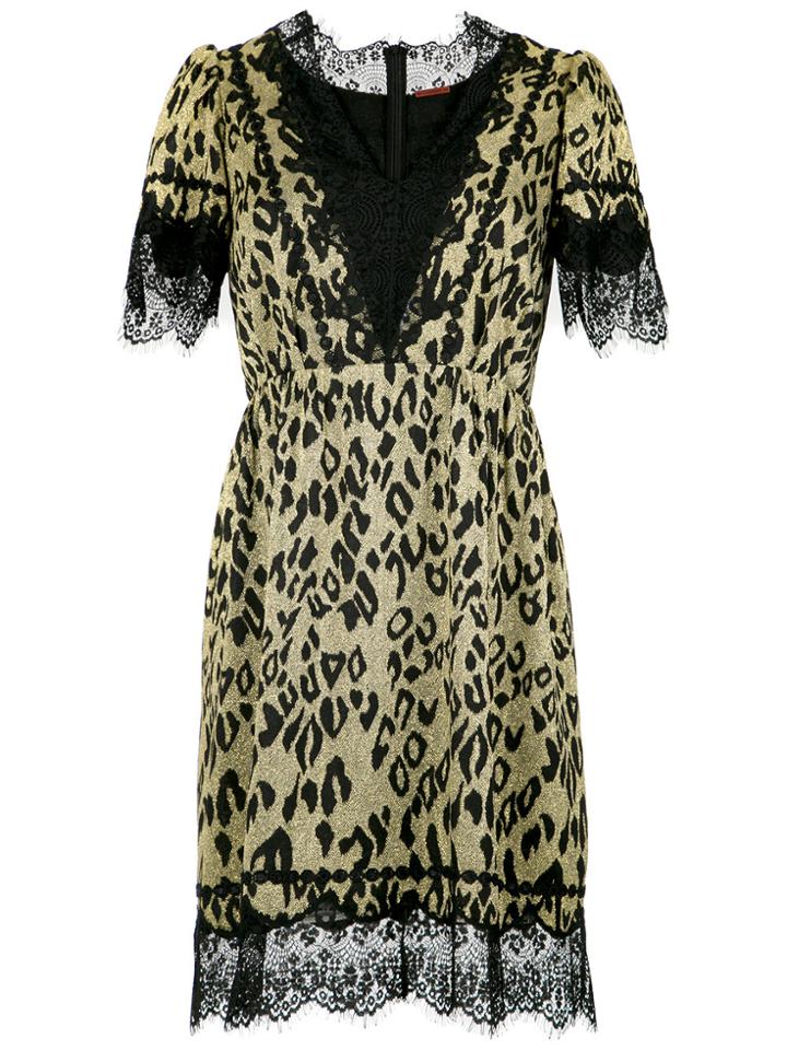 À La Garçonne Leopard Dress - Nude & Neutrals