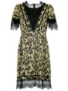 À La Garçonne Leopard Dress - Nude & Neutrals