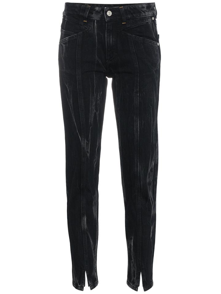 Givenchy Marble Slim Fit Jeans - Black