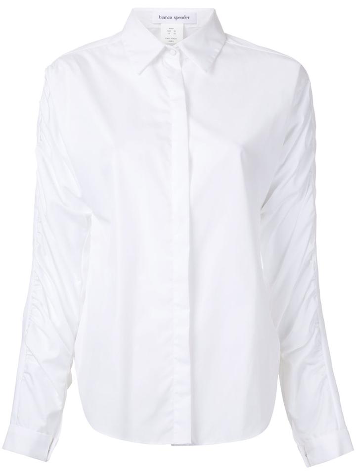 Bianca Spender Prose Shirt, Women's, Size: 6, White, Cotton