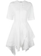 J.w.anderson Handkerchief Dress, Women's, Size: 10, White, Linen/flax