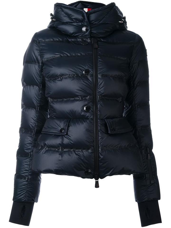 Moncler Grenoble 'armonique' Padded Jacket, Women's, Size: 0, Blue, Polyamide/goose Down/feather