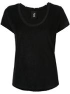 Thom Krom T-shirt With Distressed Details - Black
