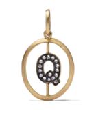 Annoushka 18ct Gold Diamond Initial Q Necklace - 18ct Yellow Gold