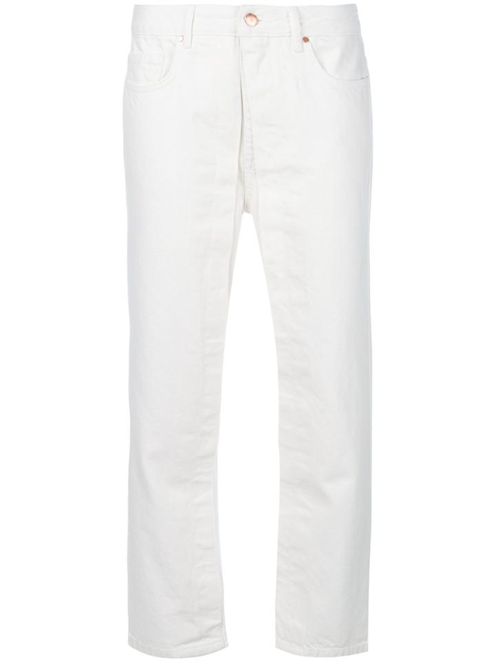 Aalto Cropped Jeans - White