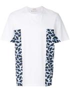 Marni Patterned Panel T-shirt - White