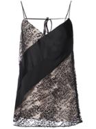 Prabal Gurung Asymmetric Vest - Black