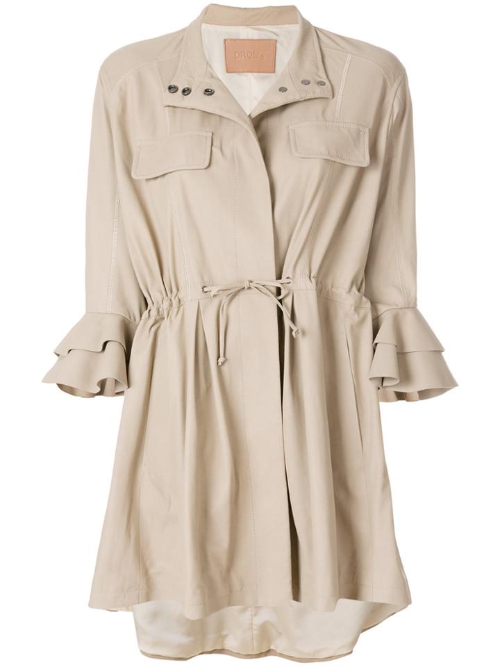 Drome Oversized Shirt Jacket - Nude & Neutrals