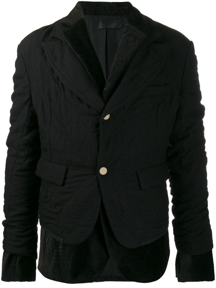 Haider Ackermann Layered Blazer - Black