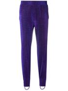 Golden Goose Deluxe Brand Glitter-effect Skinny Trousers - Pink &