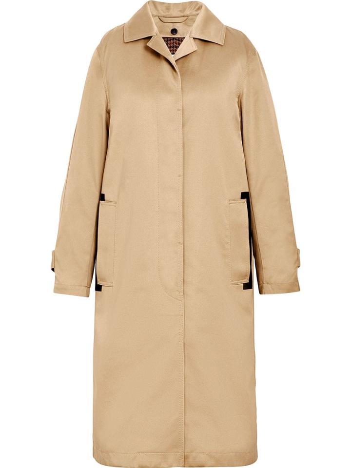 Mackintosh Beige Denim Coat D-wc008d - Blue