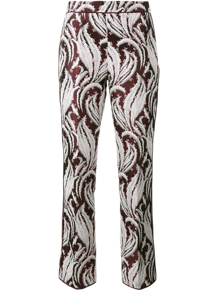 Giambattista Valli Embroidered Cropped Trousers