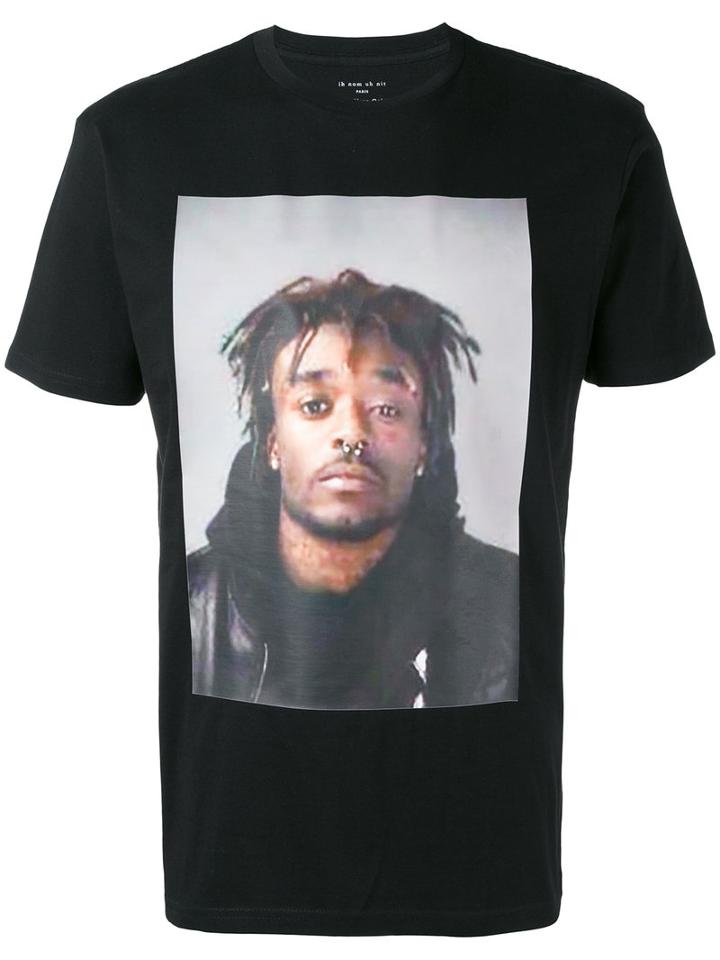 Ih Nom Uh Nit - Mugshot Printed T-shirt - Men - Cotton - L, Black, Cotton
