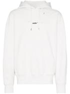 Ader Error Logo Printed Hoodie - Grey