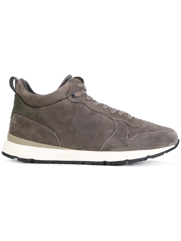 Woolrich Low-heel Lace-up Boots - Grey