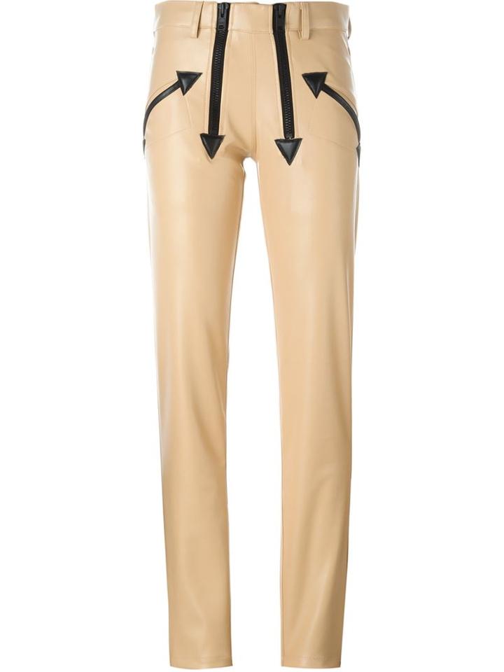 Ktz Arrow Detail Straight Leg Trousers