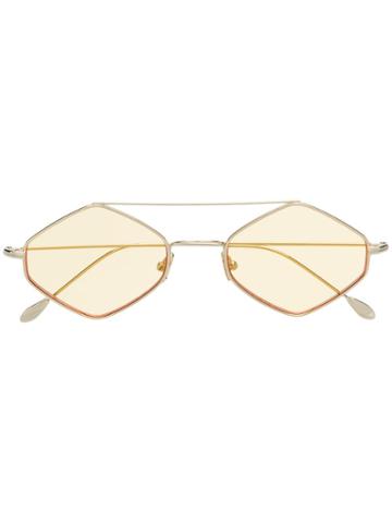 Spektre Double Bridged Sunglasses - Gold