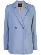 Robert Rodriguez Studio Aaron Boyfriend Blazer - Blue