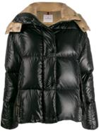 Moncler Hooded Puffer Jacket - Black