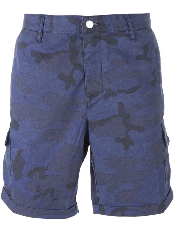 Hydrogen 'ltd' Camouflage Chino Shorts