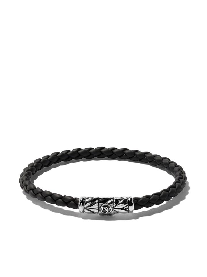 David Yurman Chevron Weave Bracelet - Black